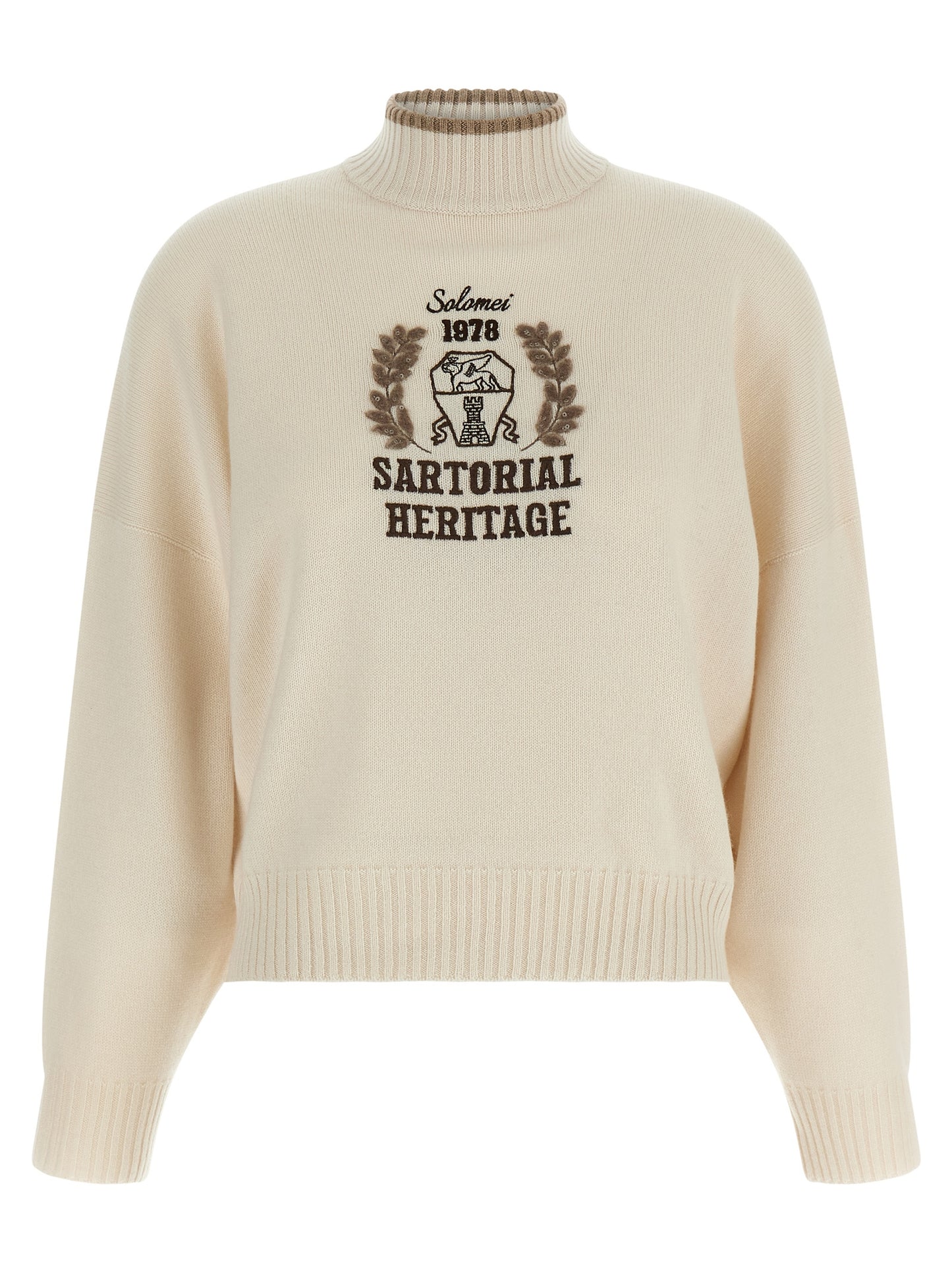 Beige Cashmere Cardigan