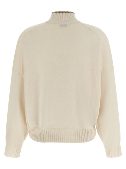 Beige Cashmere Cardigan