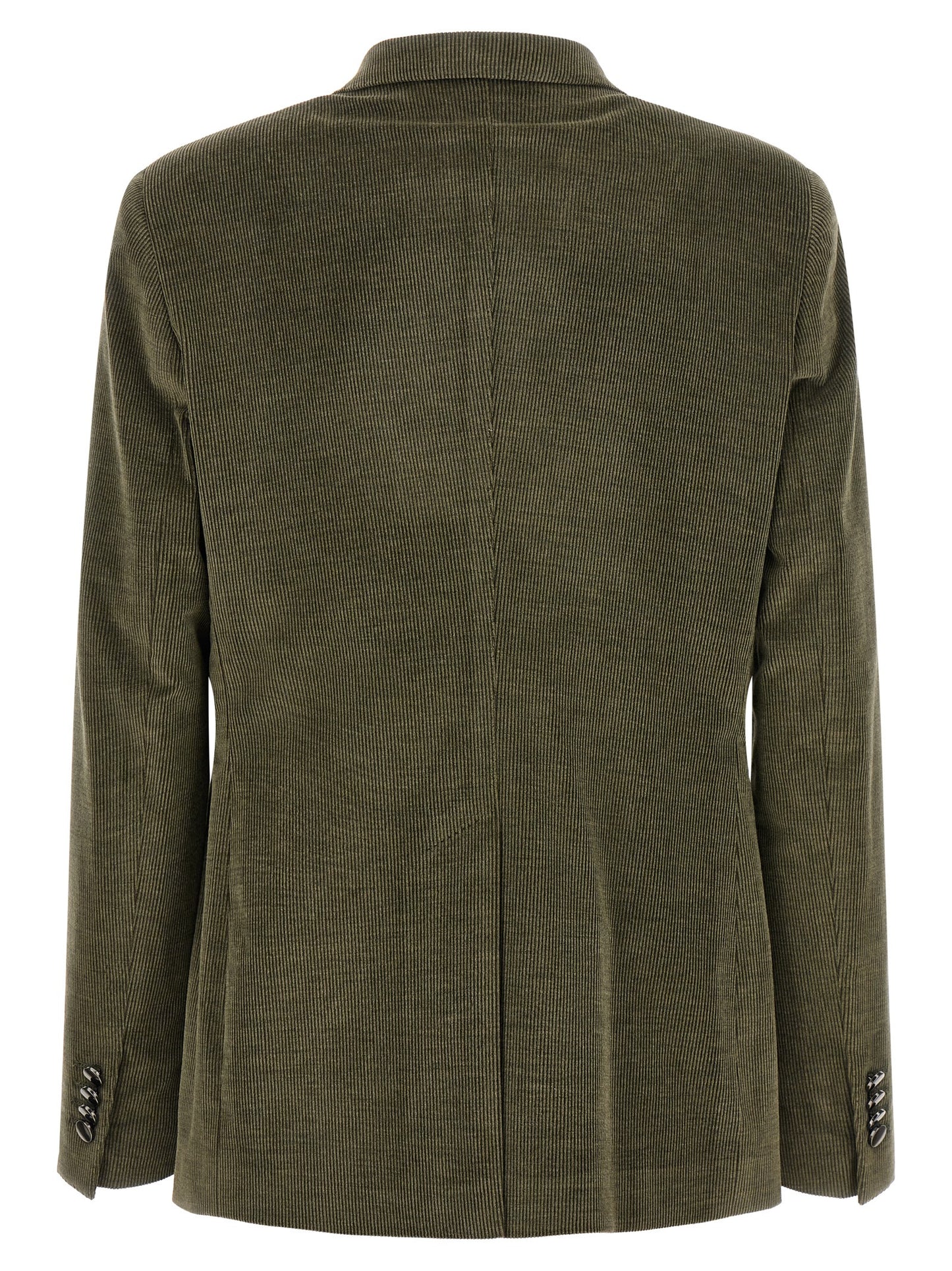 Bicolor Cotton Blazer