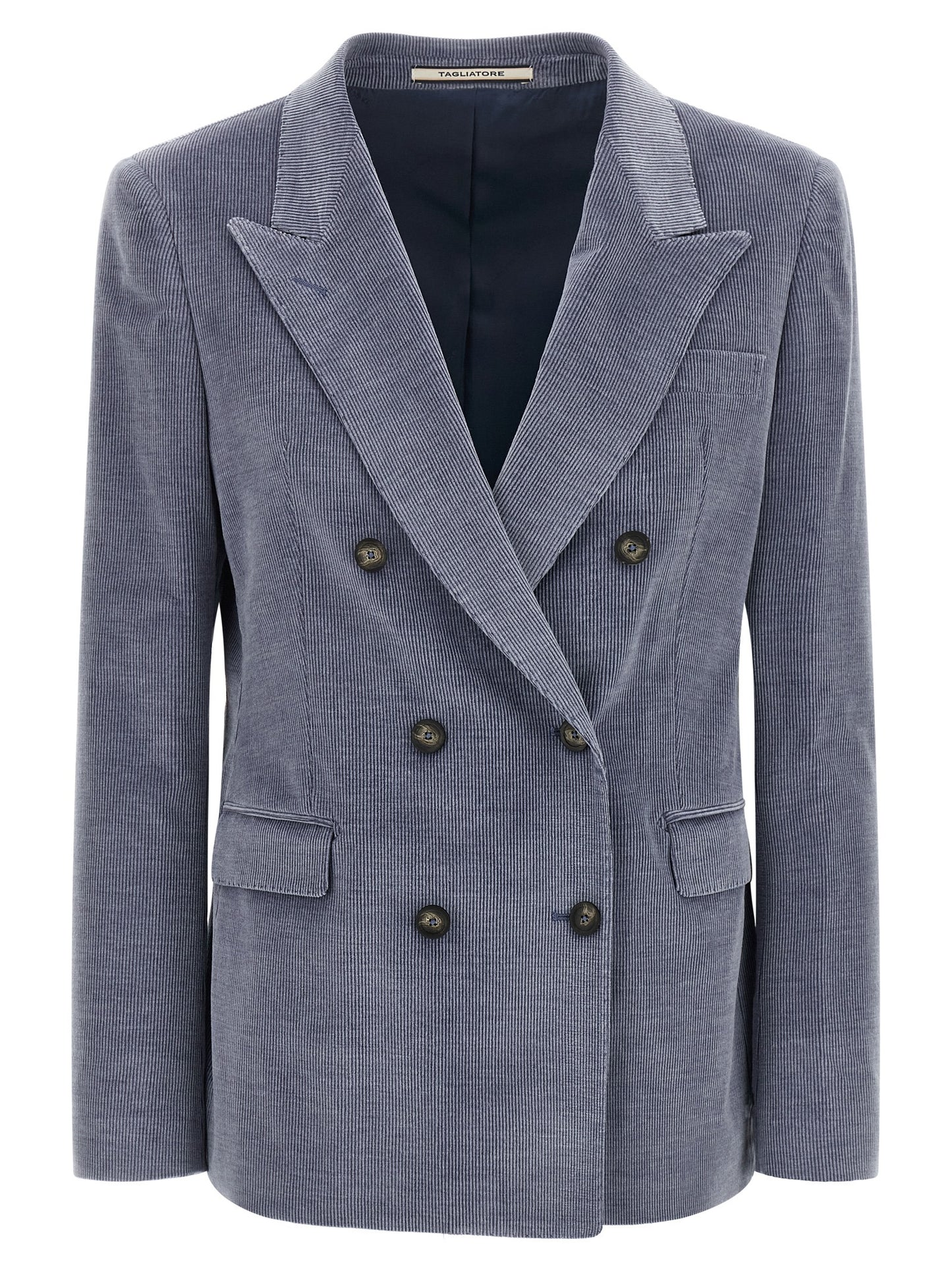 Blue Cotton Blazer
