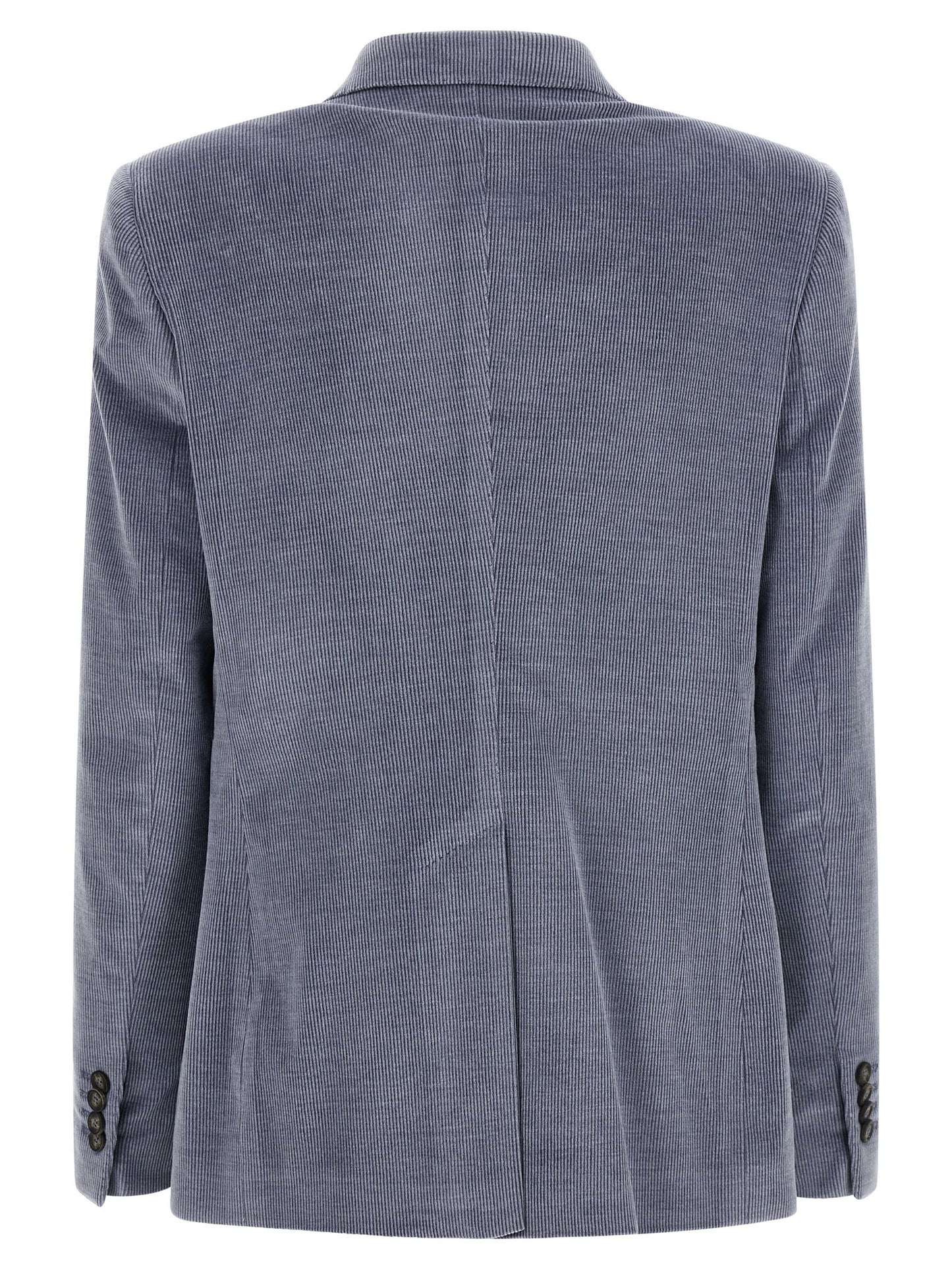 Blue Cotton Blazer