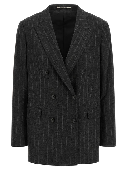 Gray Wool Blazer