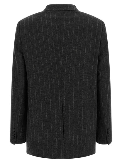 Gray Wool Blazer