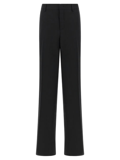 Black Polyester Dress Pants