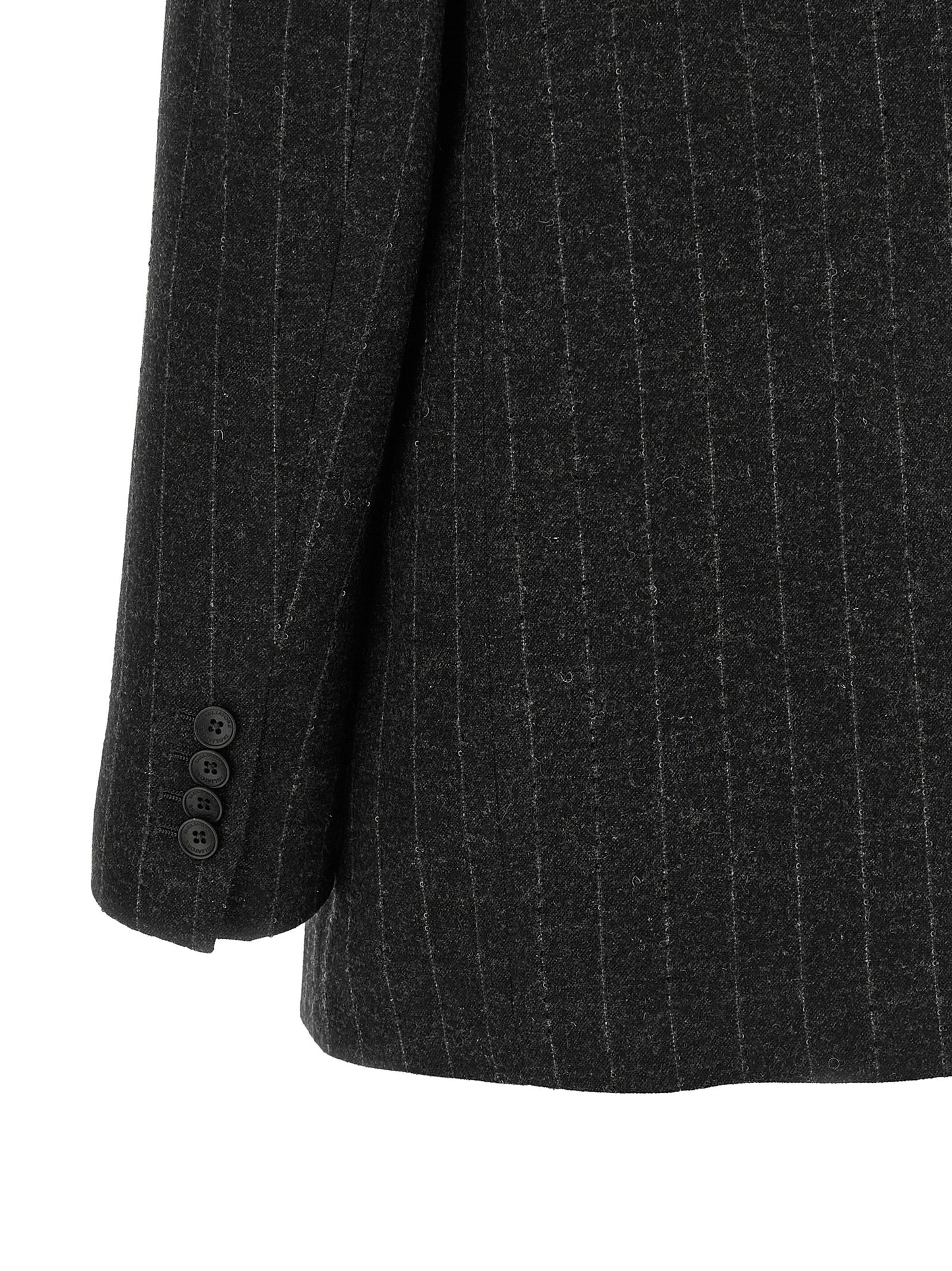 Gray Wool Blazer