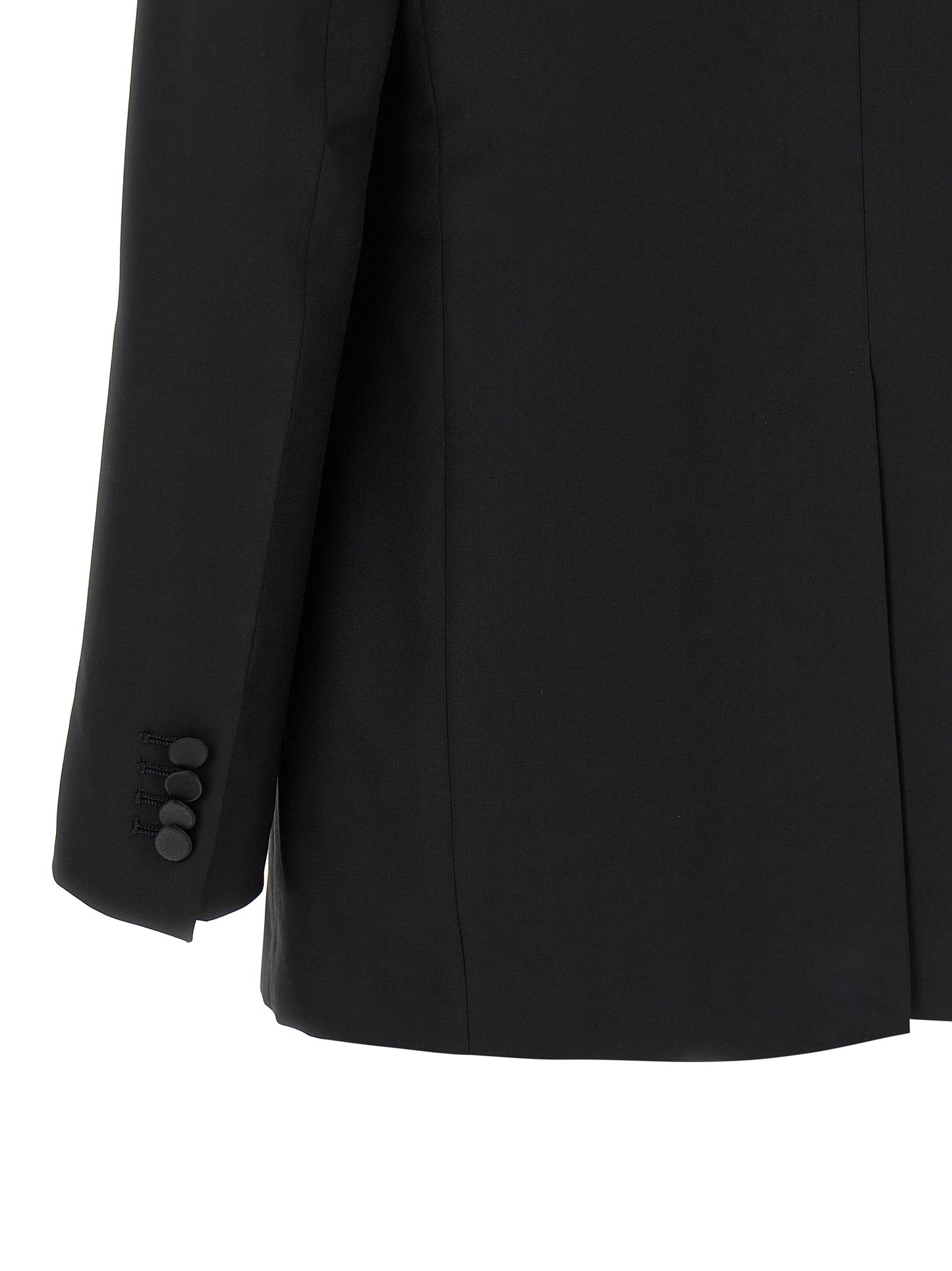 Black Virgin Wool Blazer
