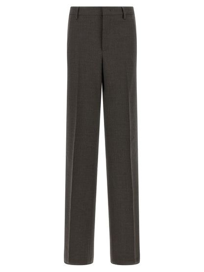 Gray Virgin Wool Two-Piece Suit