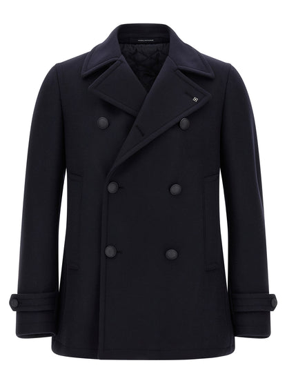 Blue Wool Coat