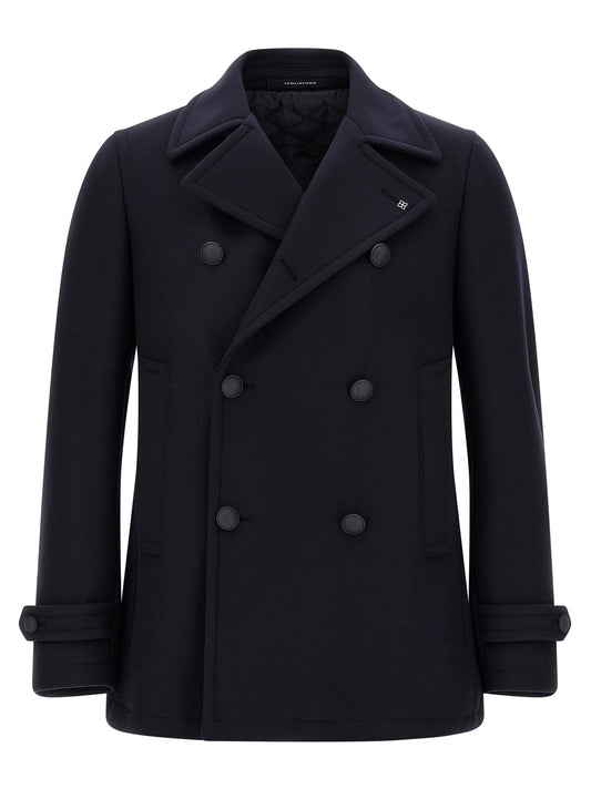 Blue Wool Coat