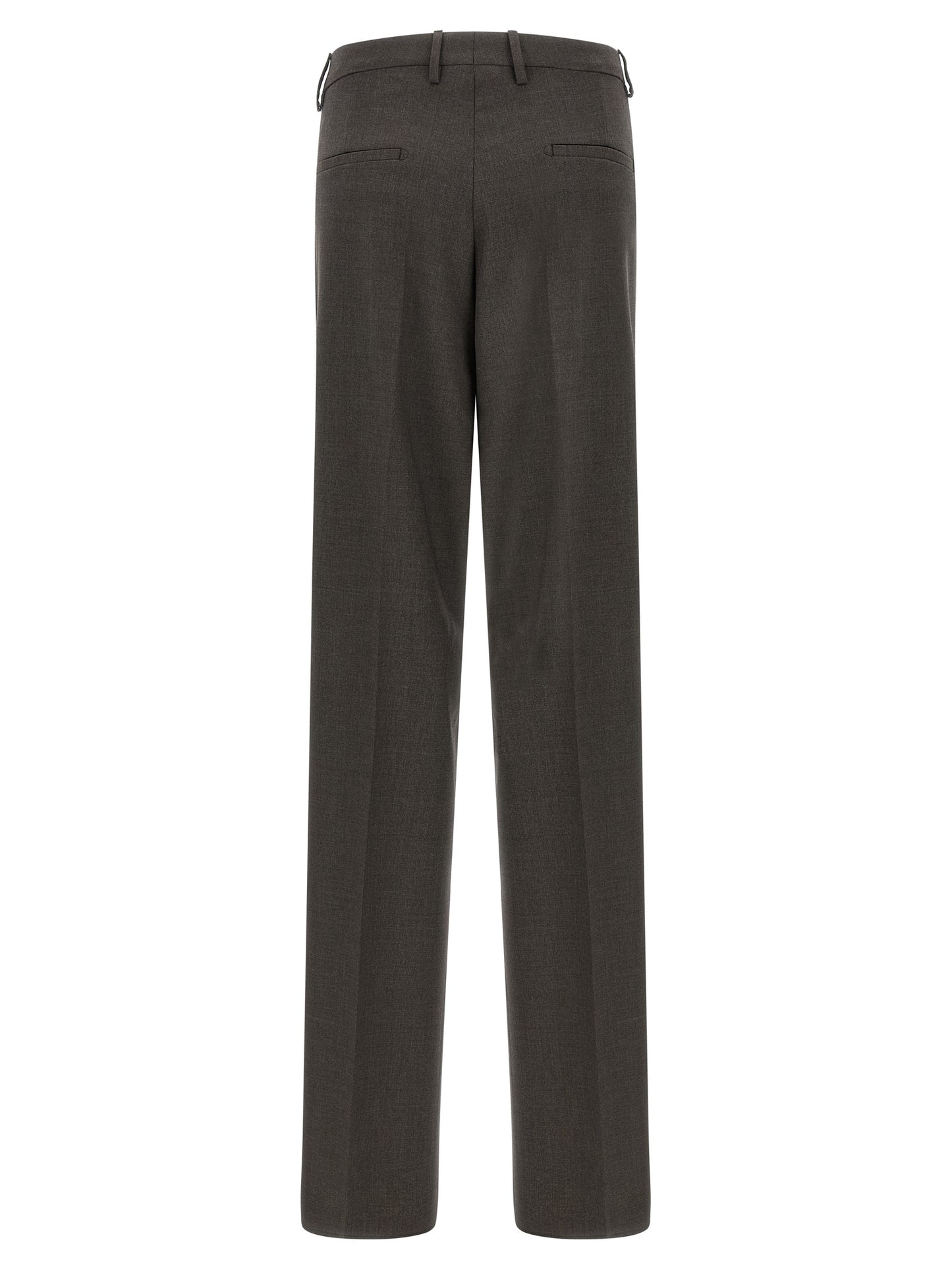 Gray Virgin Wool Two-Piece Suit