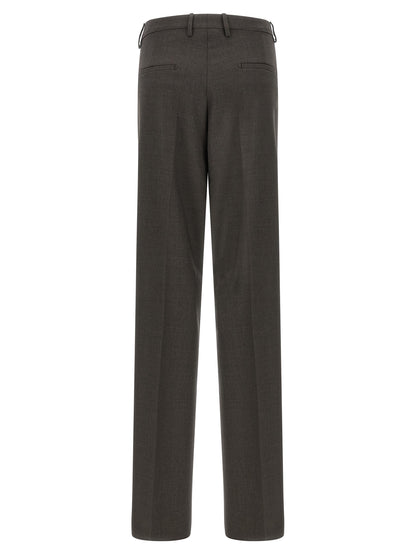 Gray Virgin Wool Two-Piece Suit