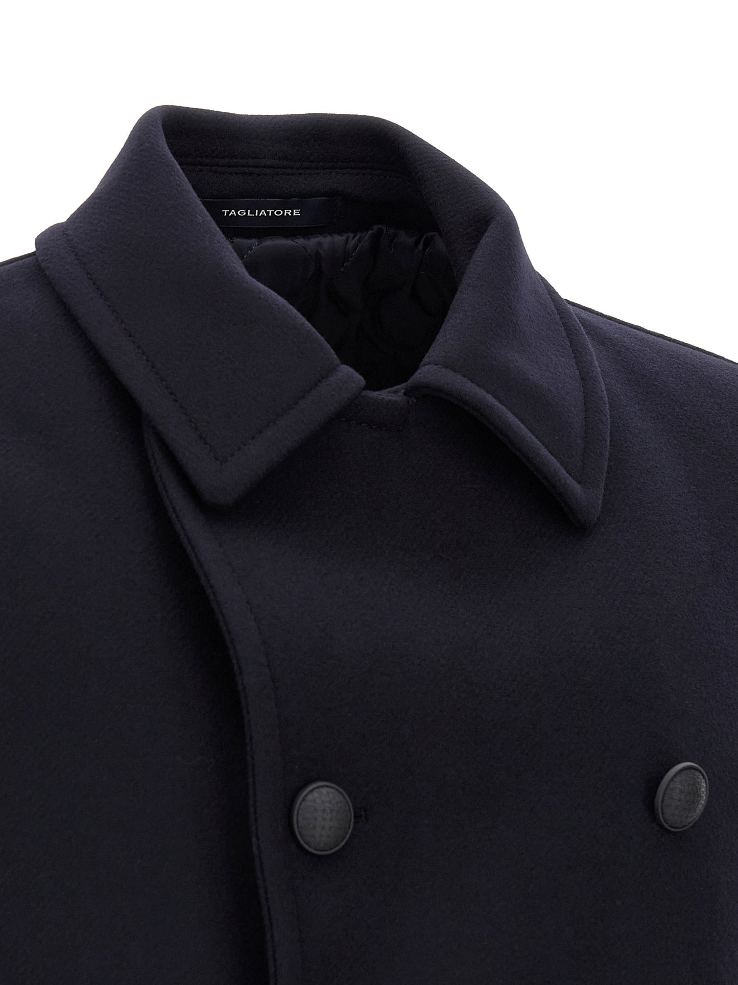 Blue Wool Coat