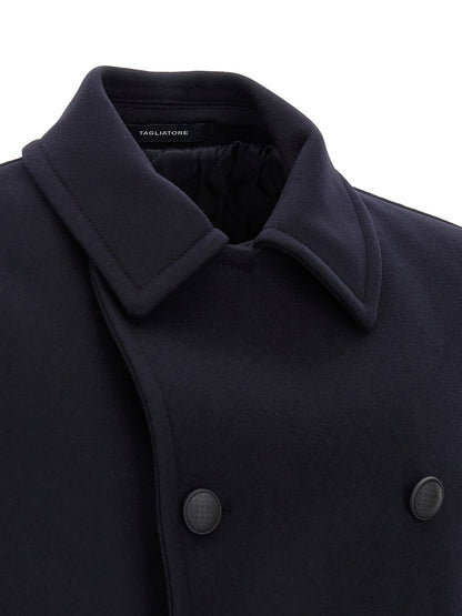 Blue Wool Coat