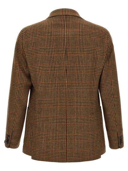 Brown Virgin Wool Blazer