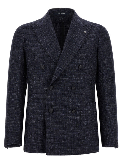 Blue Virgin Wool Blazer