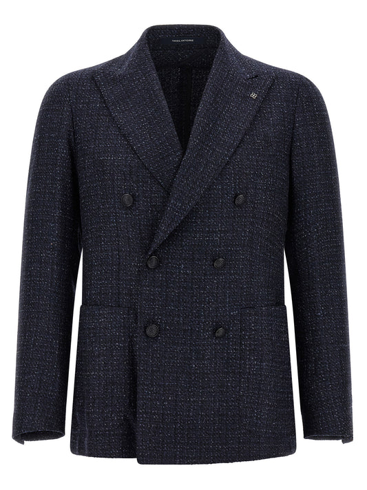 Blue Virgin Wool Blazer