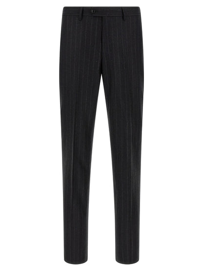 Gray Virgin Wool Two-Piece Suit