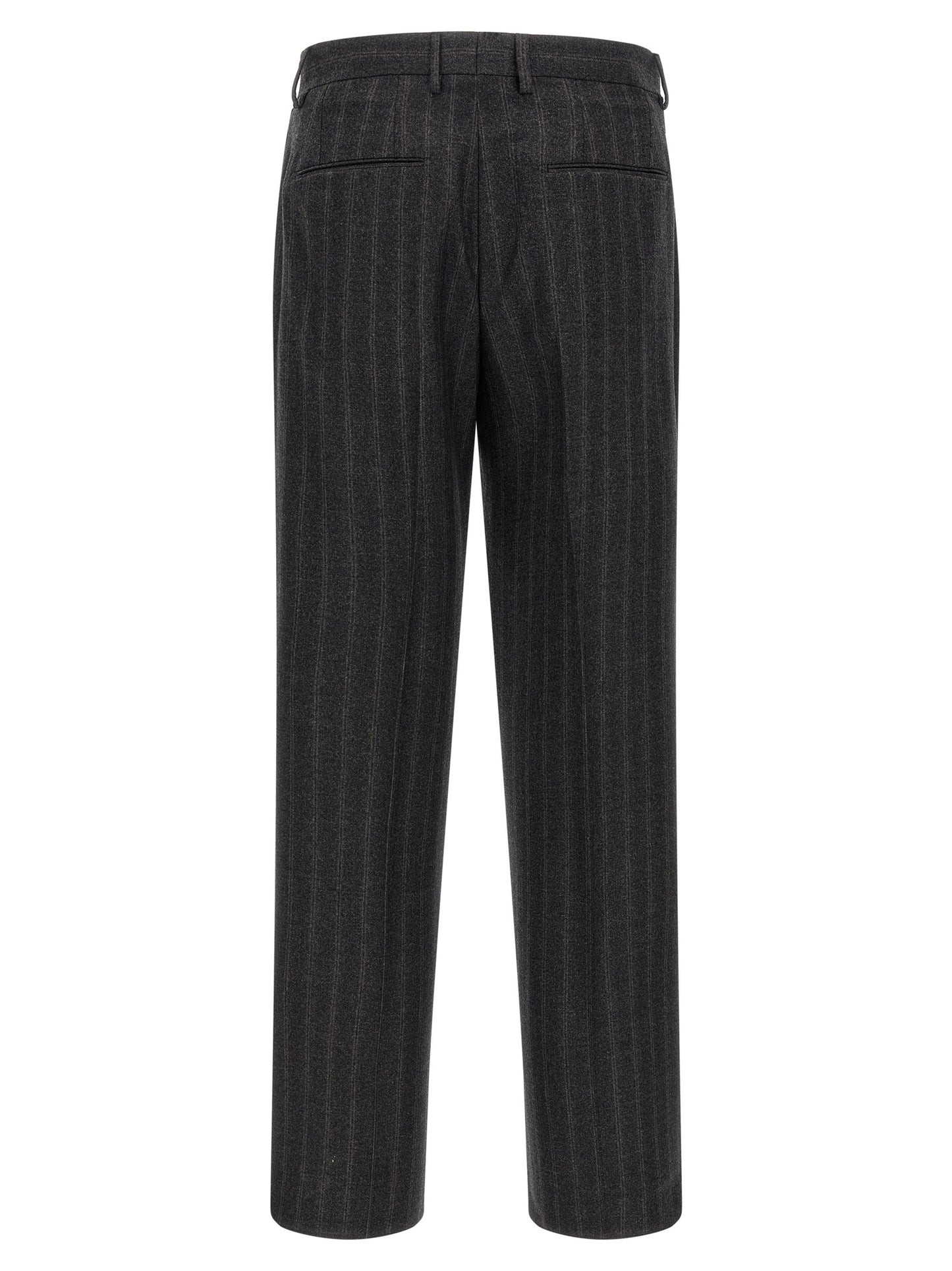 Gray Virgin Wool Two-Piece Suit