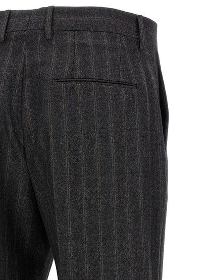 Gray Virgin Wool Two-Piece Suit