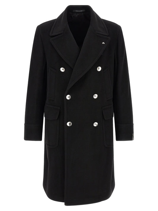 Black Cashmere Coat
