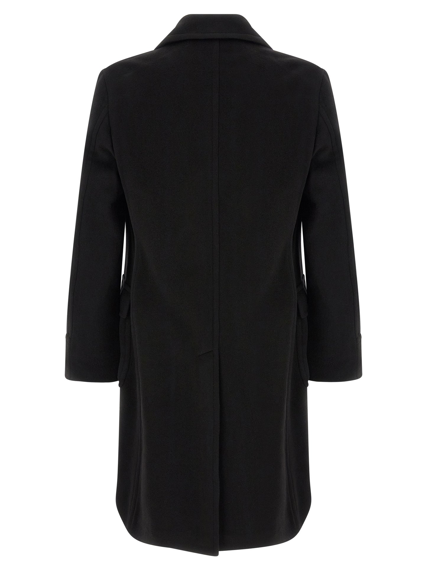 Black Cashmere Coat