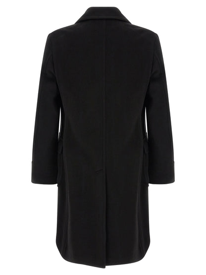 Black Cashmere Coat