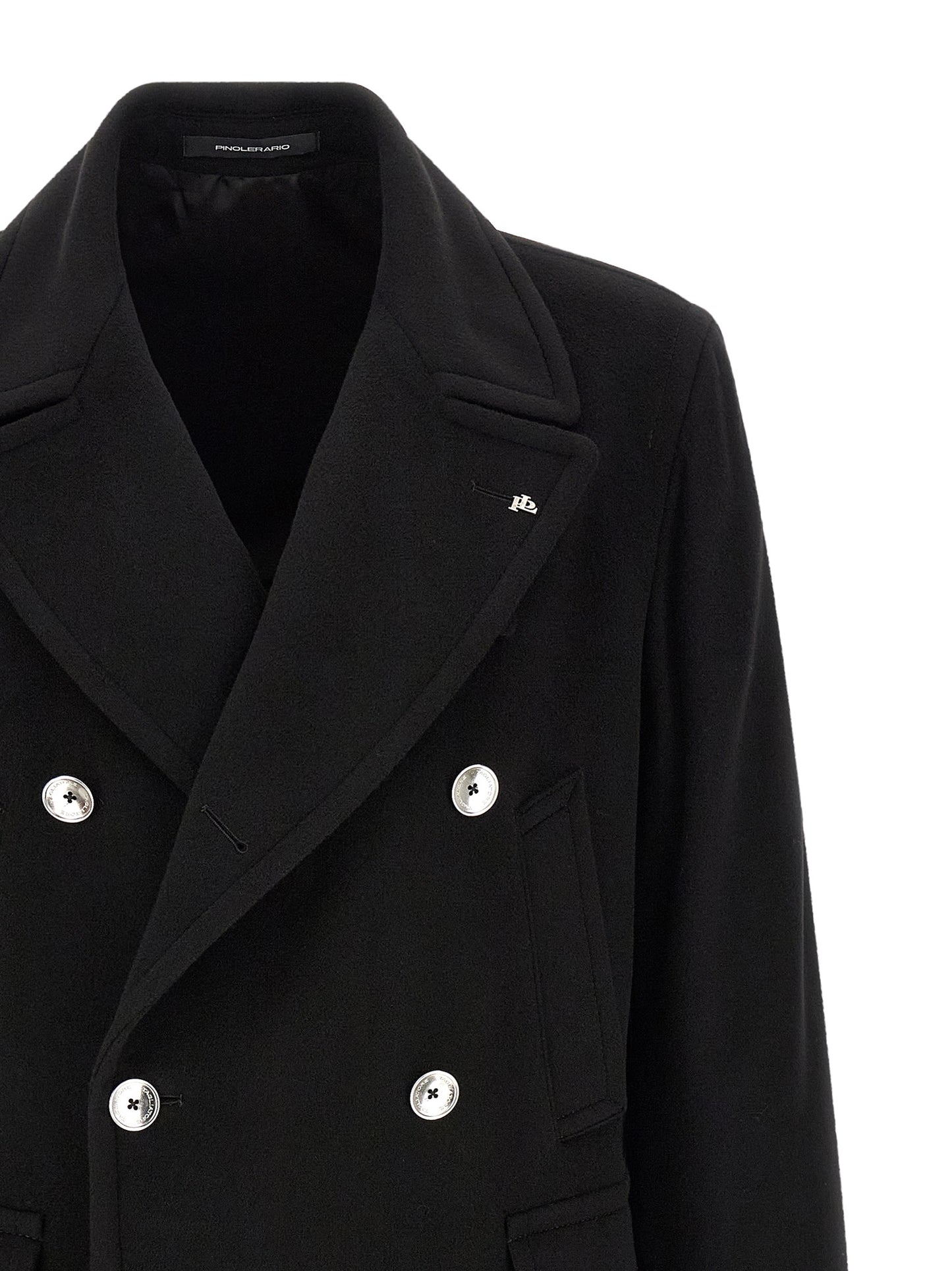 Black Cashmere Coat