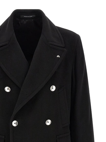 Black Cashmere Coat