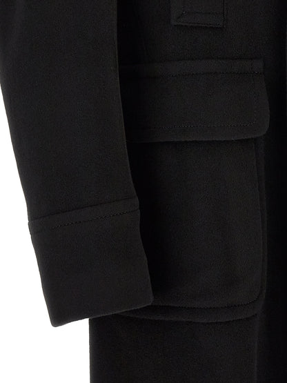 Black Cashmere Coat
