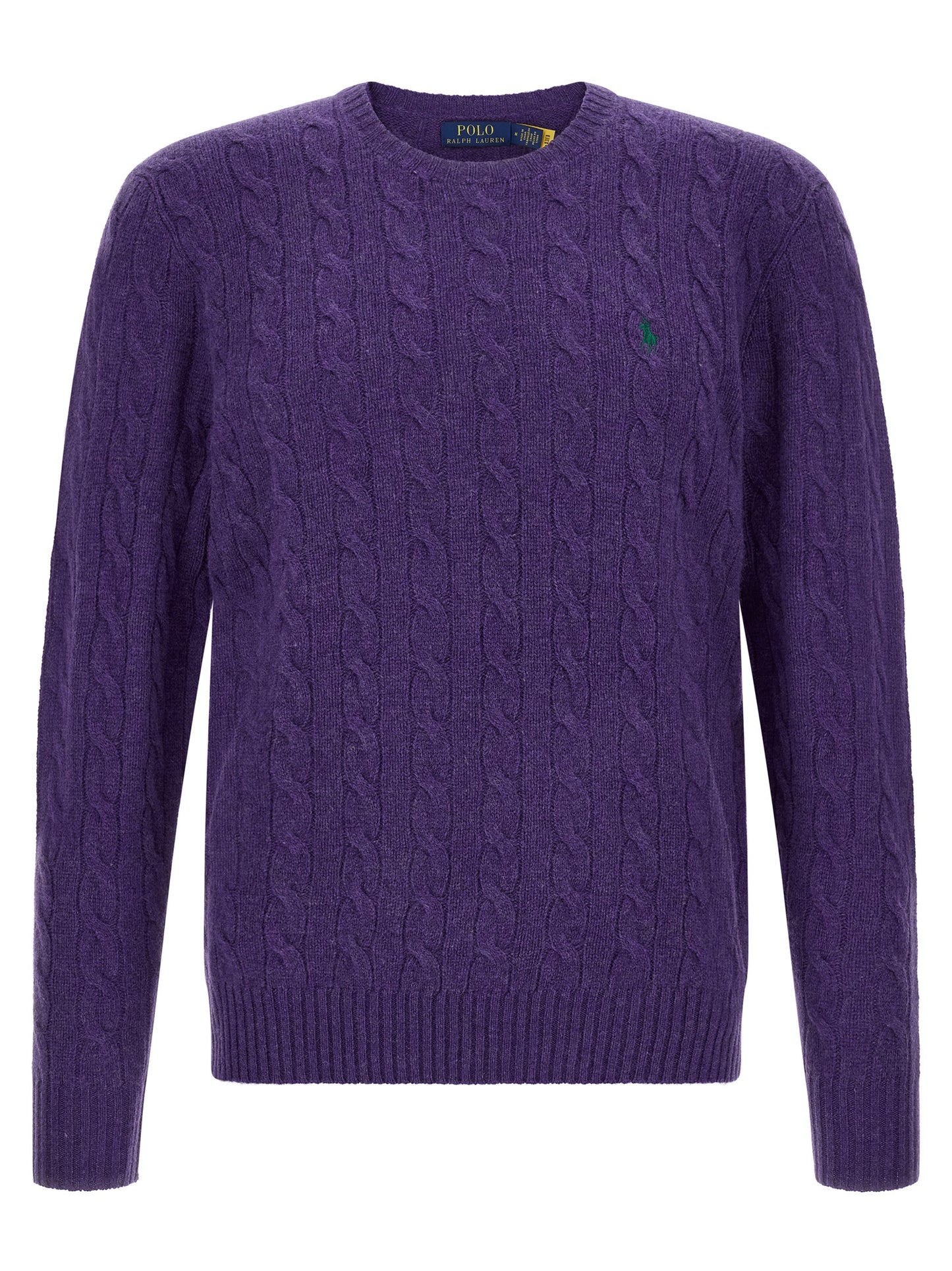 Purple Wool Cardigan