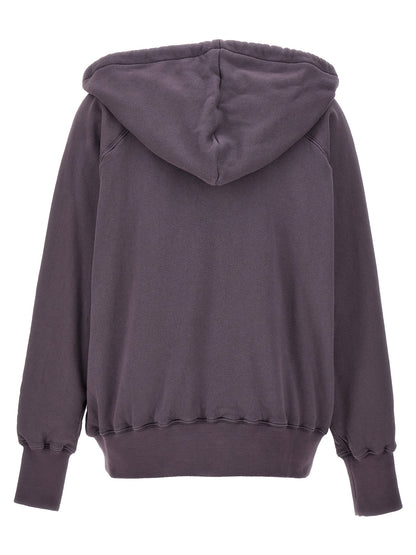 Purple Cotton Hoodie