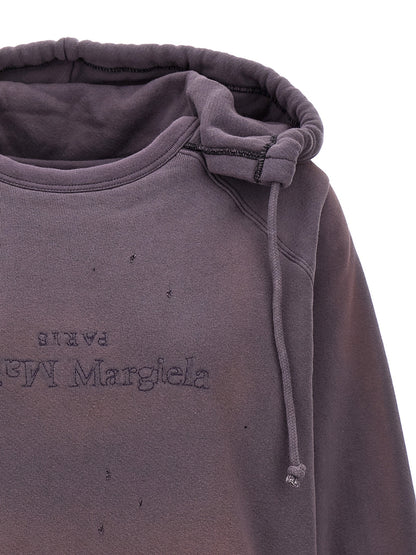 Purple Cotton Hoodie