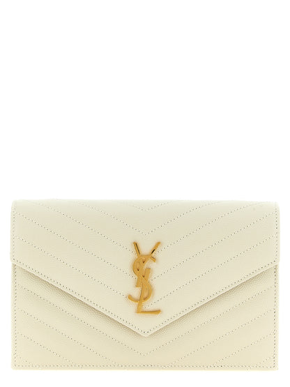 White Calfskin Clutch Bag