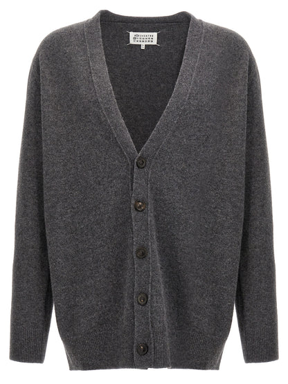 Gray Wool Cardigan