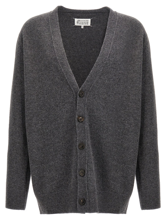 Gray Wool Cardigan