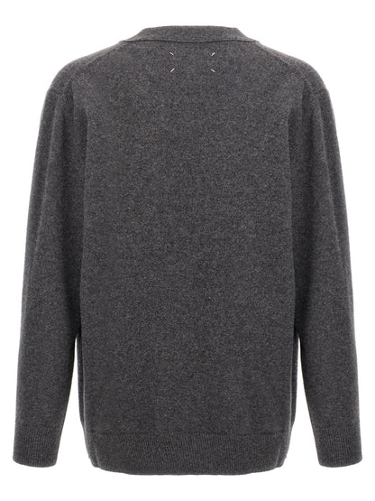 Gray Wool Cardigan