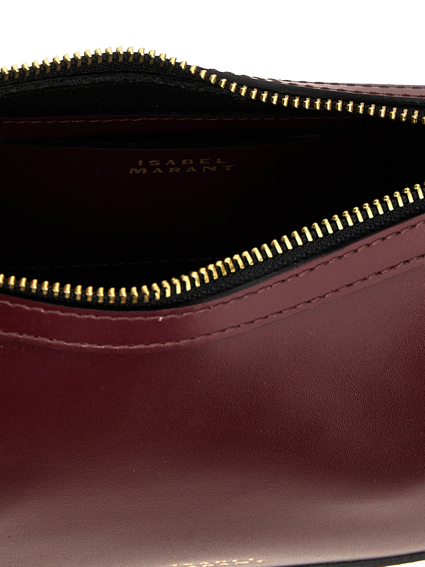 Bordeaux Cowhide Shoulder Bag