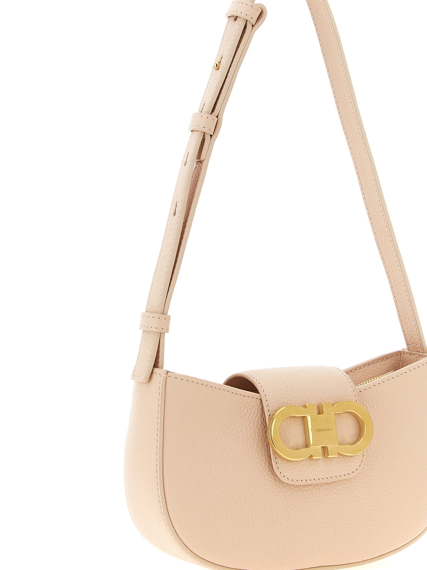 Multicolor Calfskin Shoulder Bag