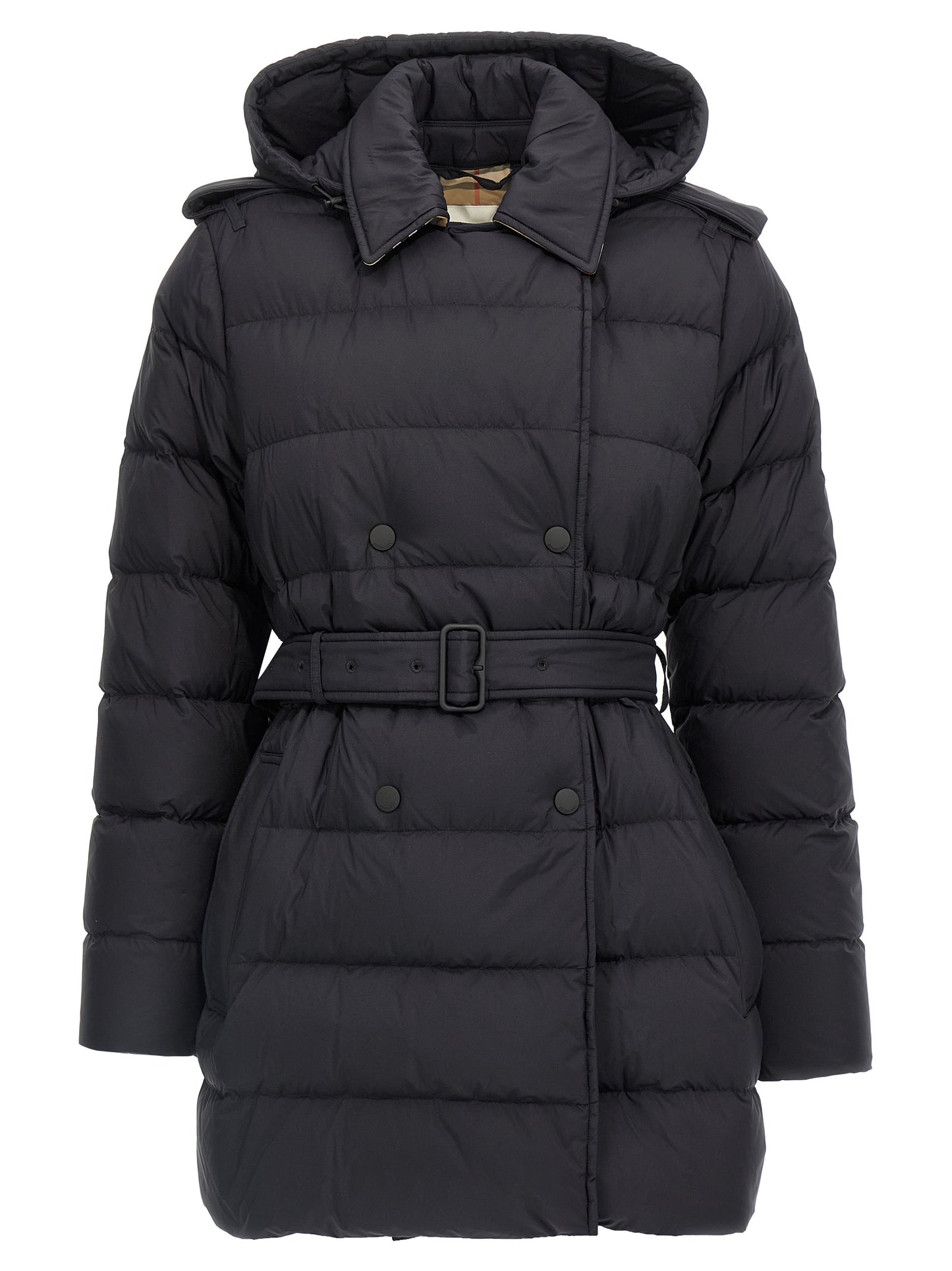 Black Polyamide Coat