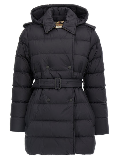 Black Polyamide Coat