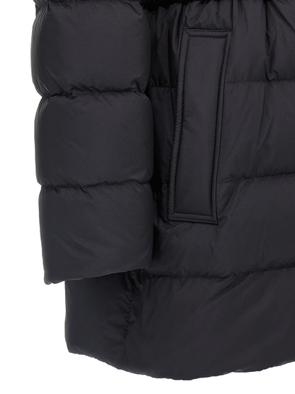 Black Polyamide Coat