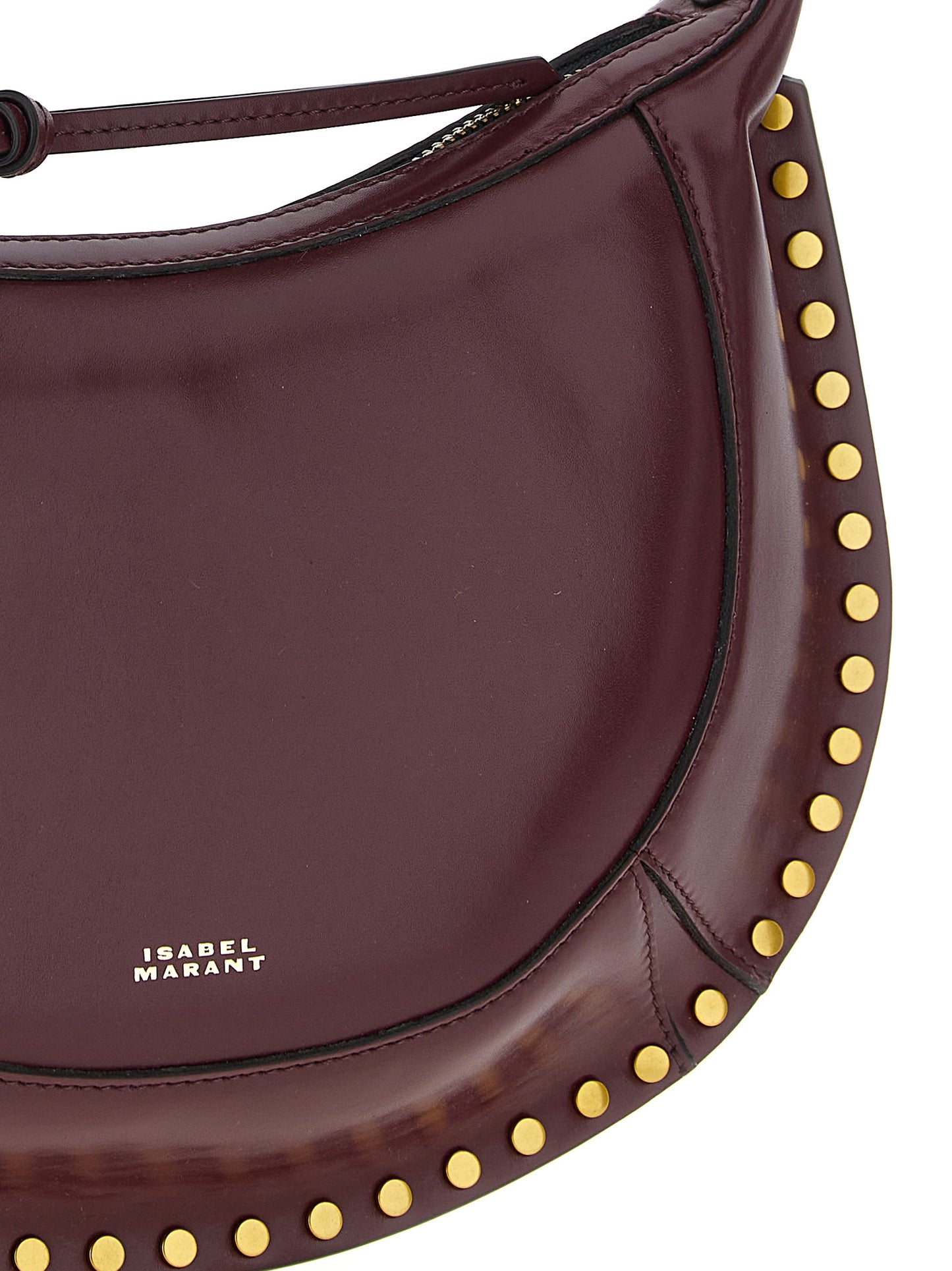 Bordeaux Calfskin Shoulder Bag