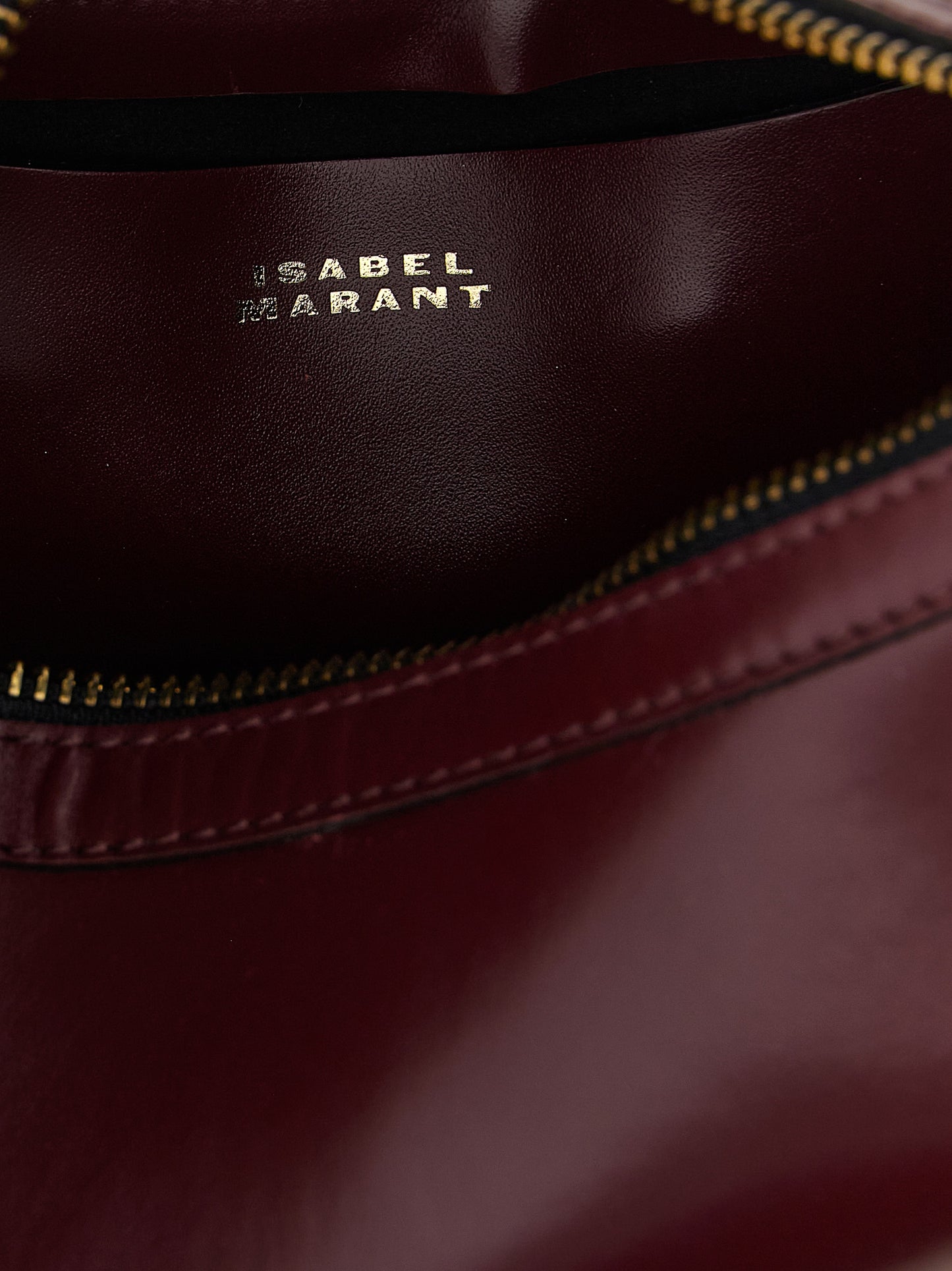 Bordeaux Calfskin Shoulder Bag