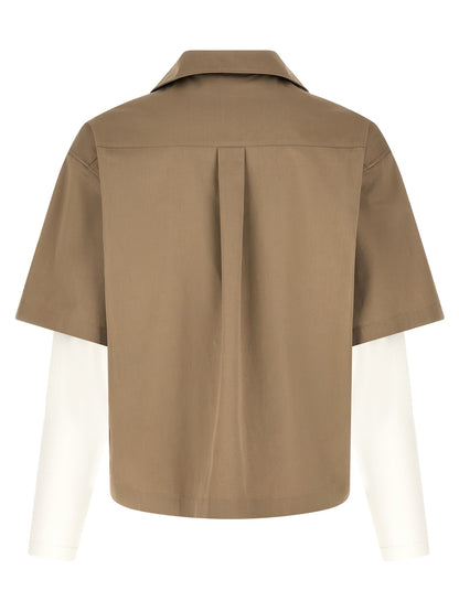 Beige Cotton Blouse