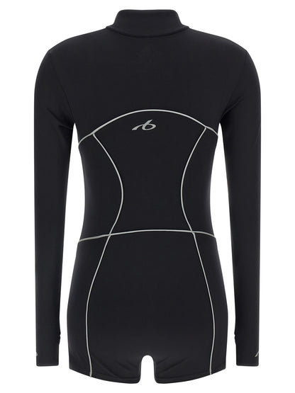 Black Polyamide Bodysuit