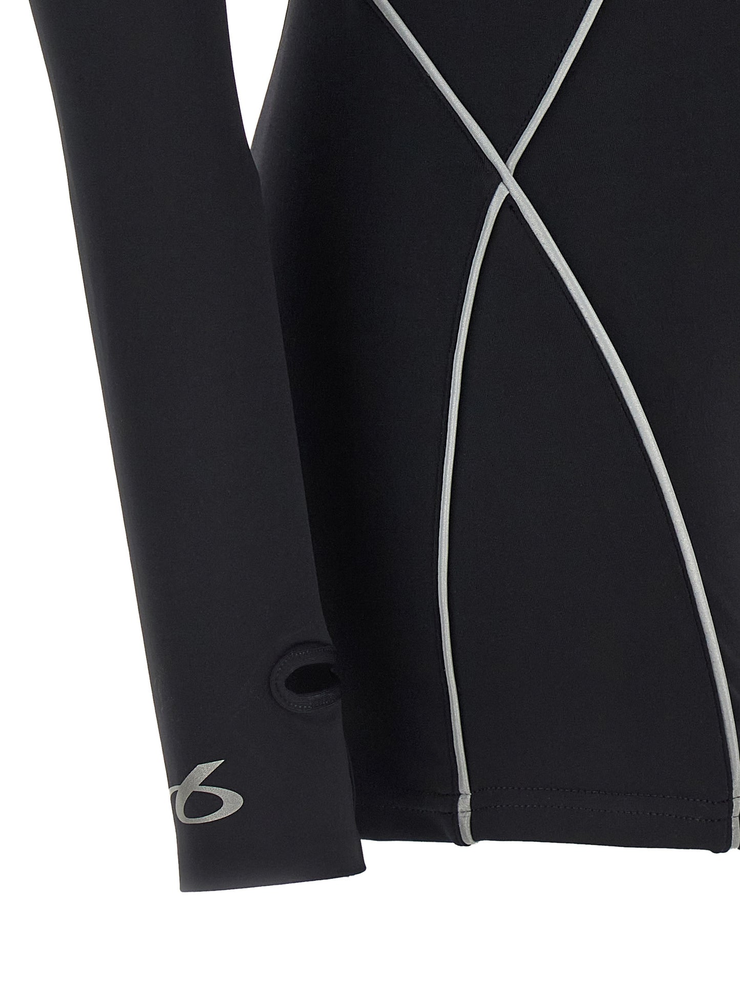 Black Polyamide Bodysuit