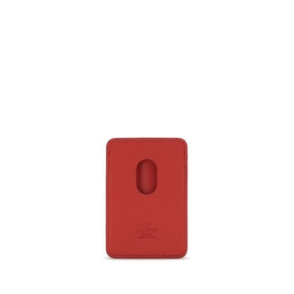 Red Calf Leather Bos Taurus Wallet