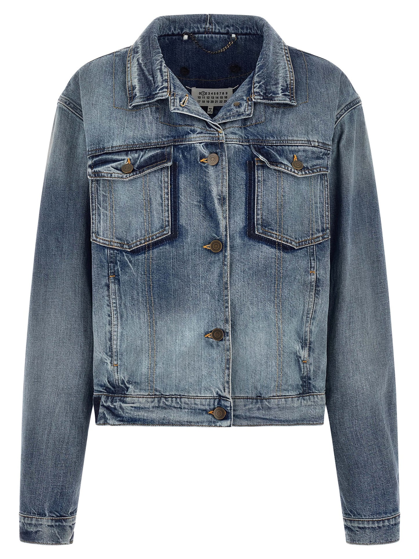 Blue Cotton Denim Jacket