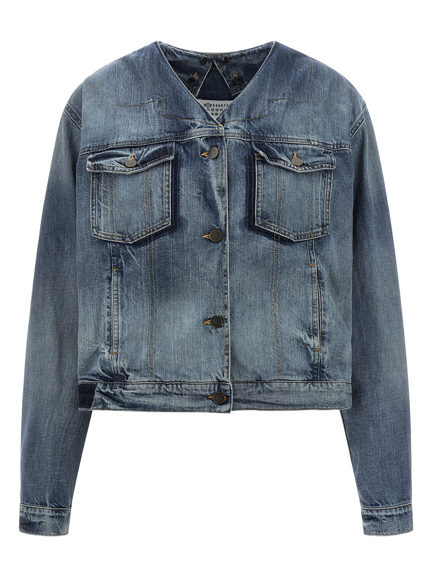 Blue Cotton Denim Jacket