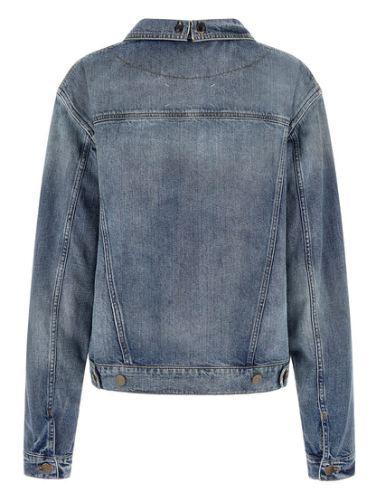 Blue Cotton Denim Jacket